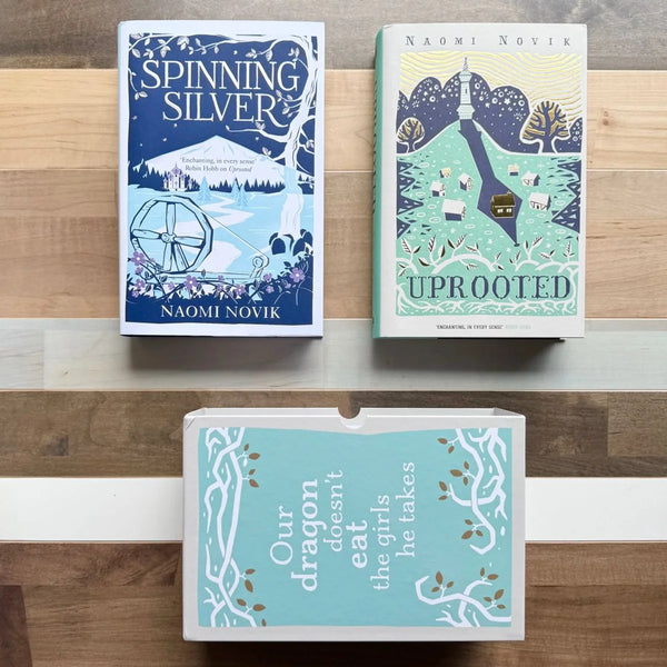 Naomi Novik box set (Uprooted & Spinning Silver) -Illumicrate editions