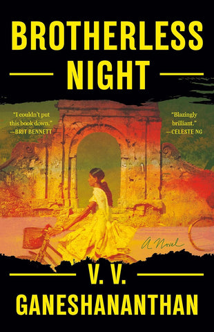 PRE-ORDER: Brotherless Night: A Novel by V.V. Ganeshananthan